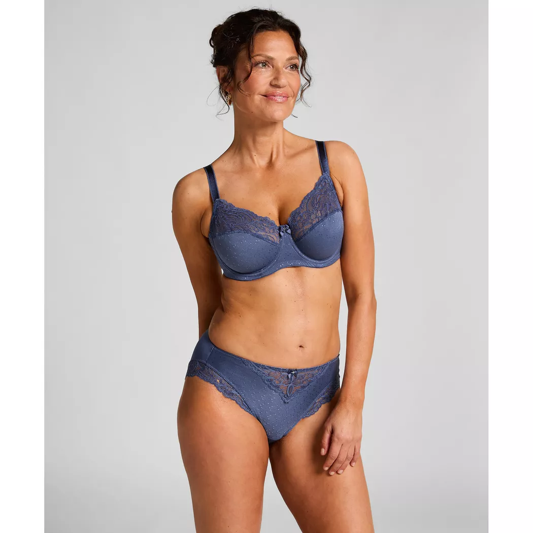 Hunkemöller - Tai Slip, für Damen, Blau, Größe S