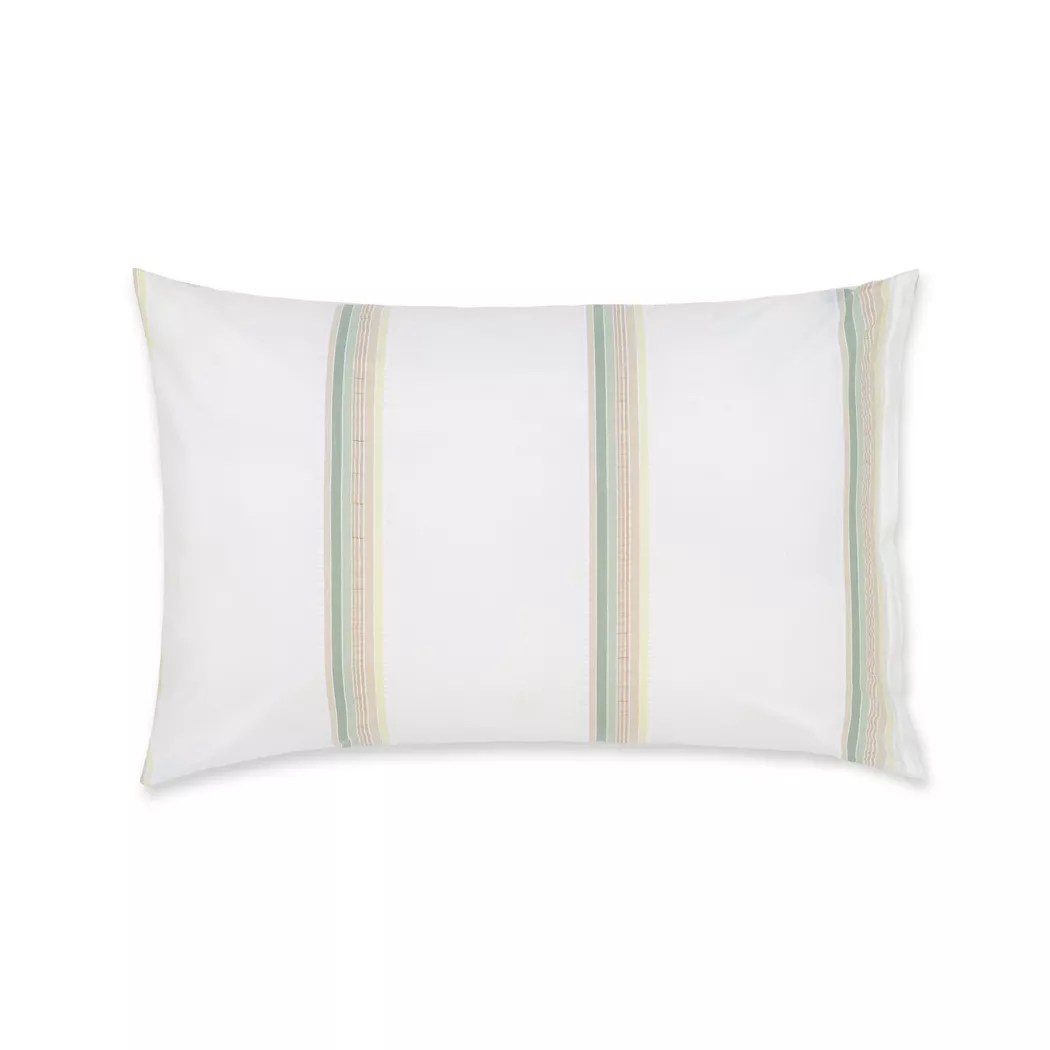 Manor - Kissenbezug, Artemisia Kissenbezug Gestreift Perkal, 60 x 90 cm, Multicolor
