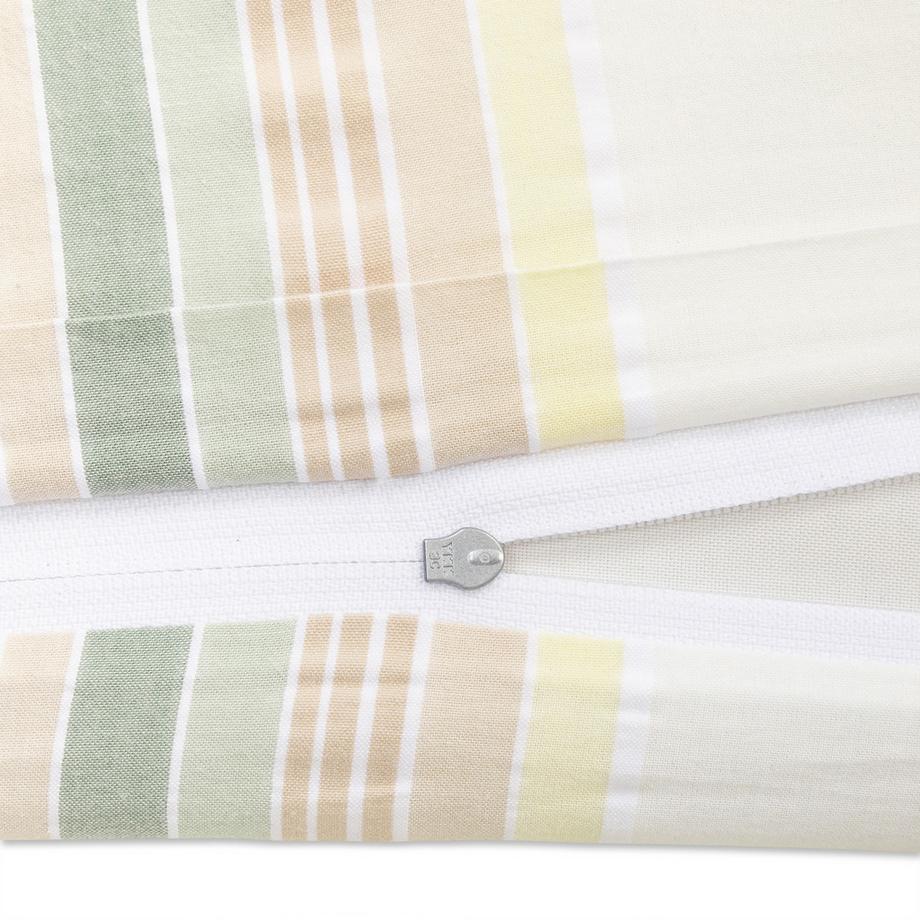 Manor Artemisia Housse de couette Percale Rayée  