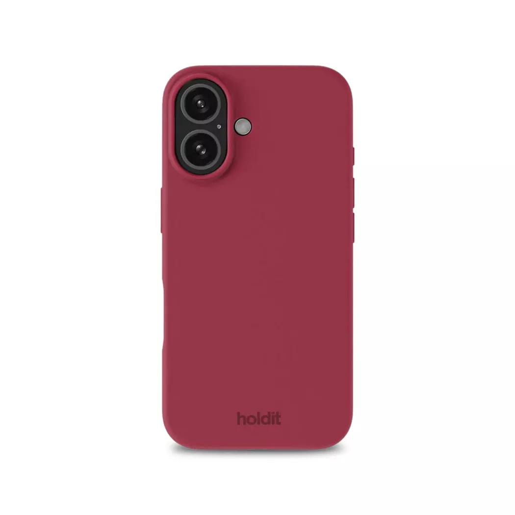 Holdit iPhone 15 Pro Soft Touch Silikon Deksel - Chocolate 7