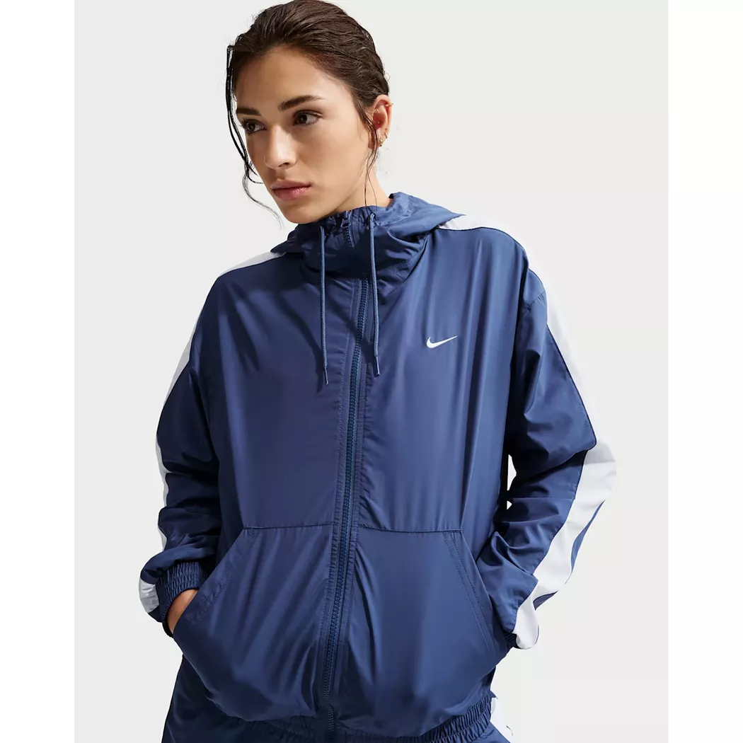Nike - Sweatjacke, für Damen, Blau Größe M