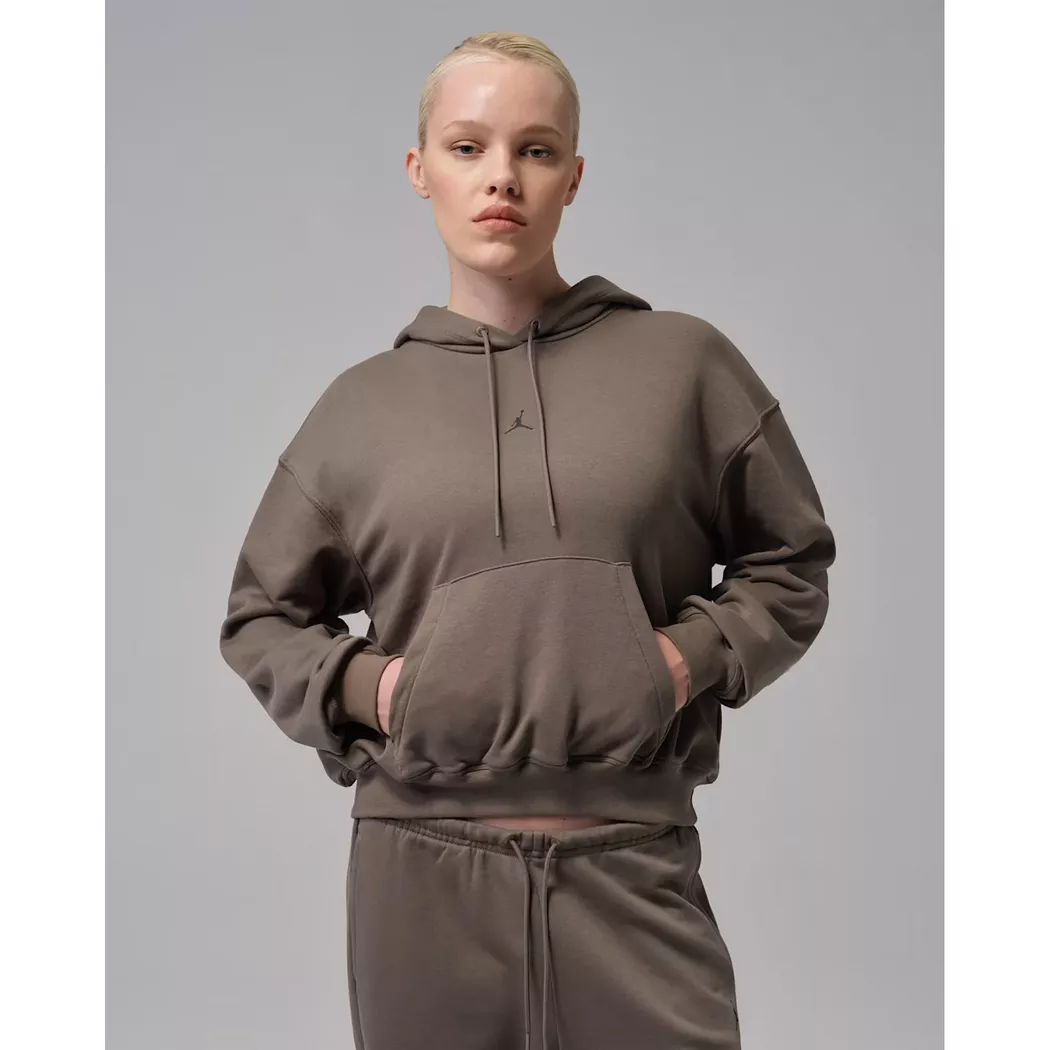 Nike - Hoodie, für Damen, Grau/Grün, Größe XL