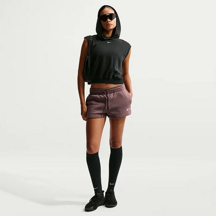 NIKE W NSW PHNX FLC MR STD SHORT Short 