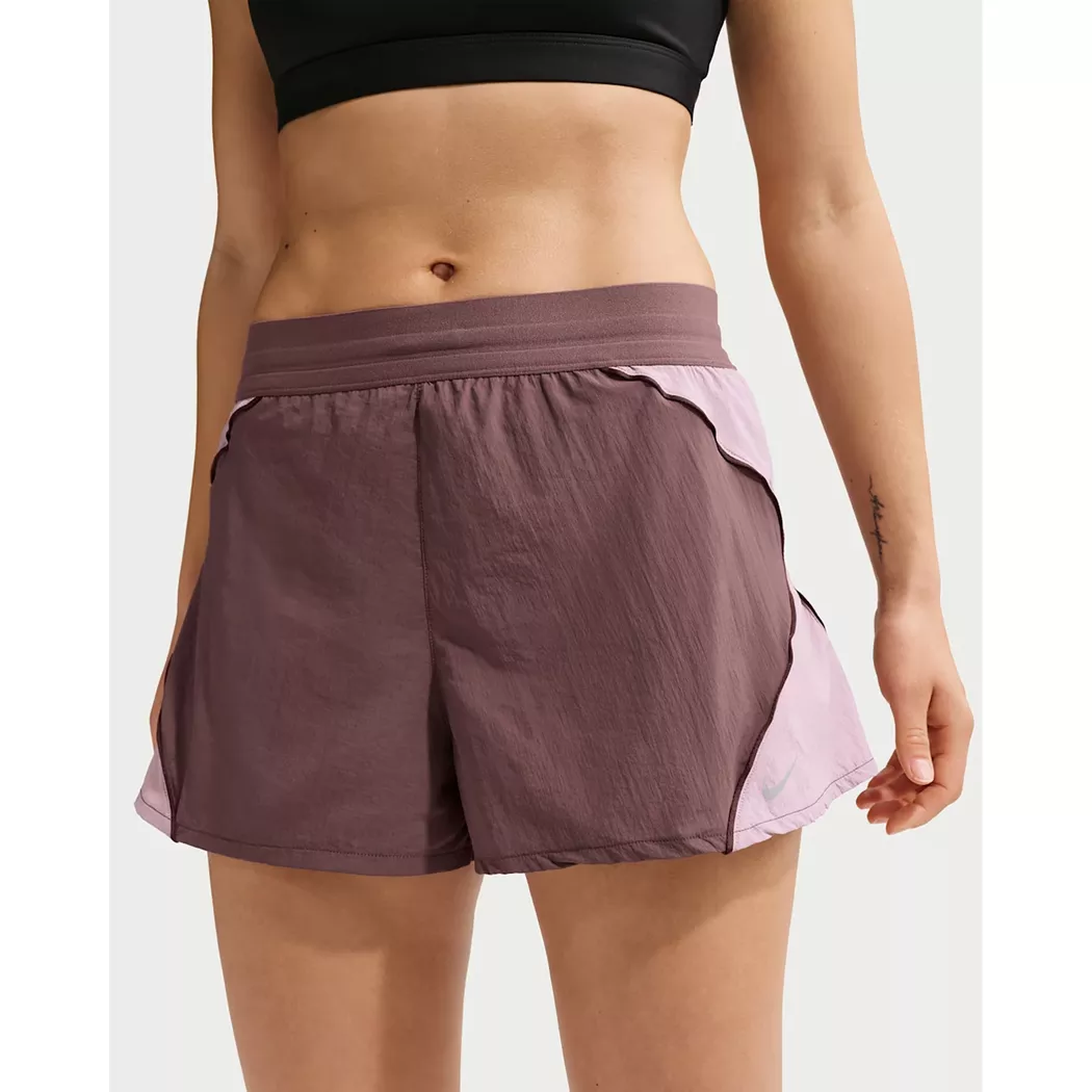 Nike - Shorts, für Damen, Dunkelviolett, Größe M 2