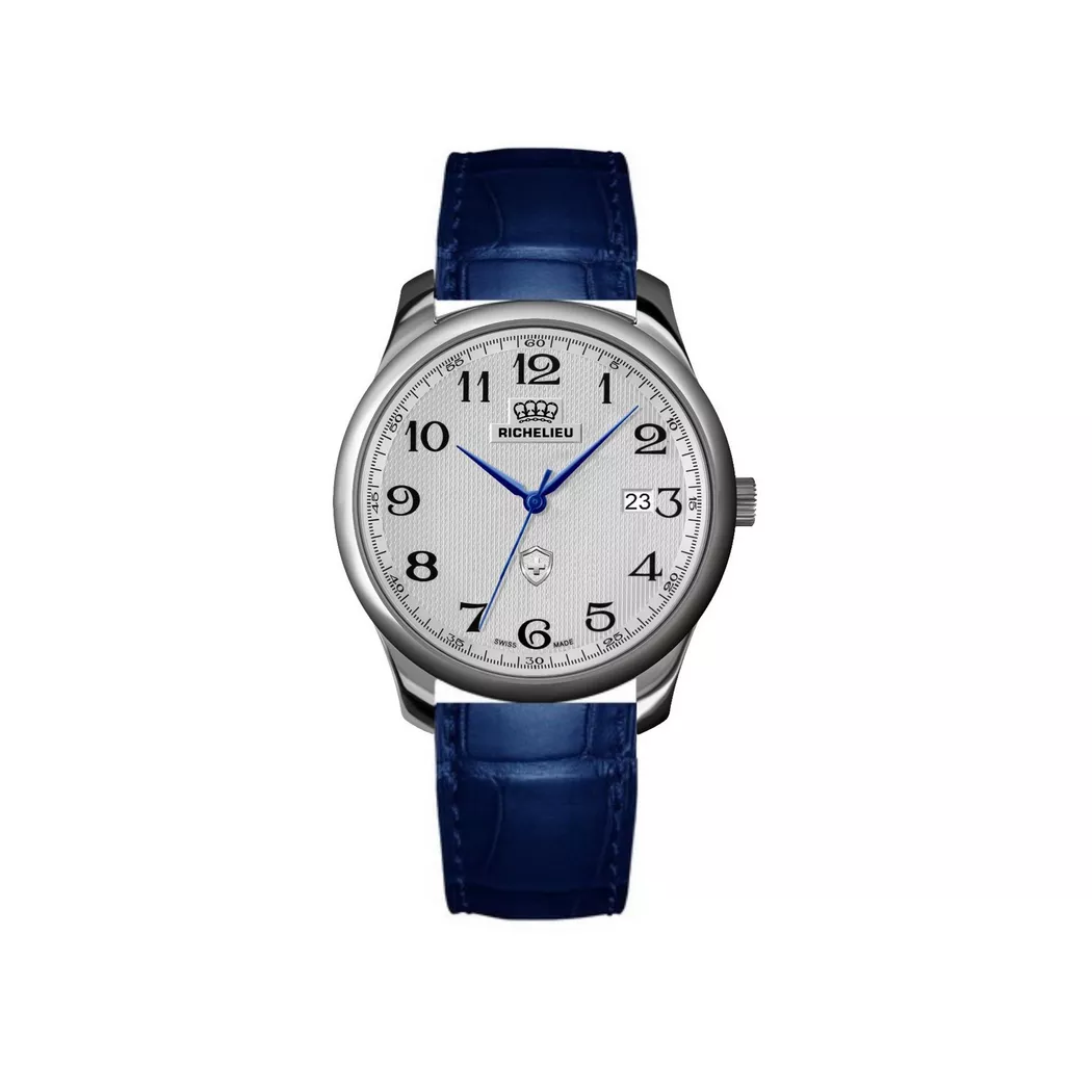 Richelieu - Analoguhr, Classic, 30mm, Blau 2