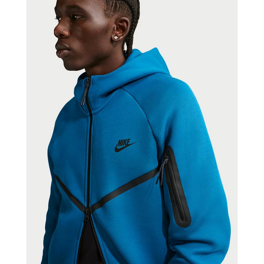 NIKE M NK TCH FLC FZ WR HOODIE Giacca con chiusura lampo 