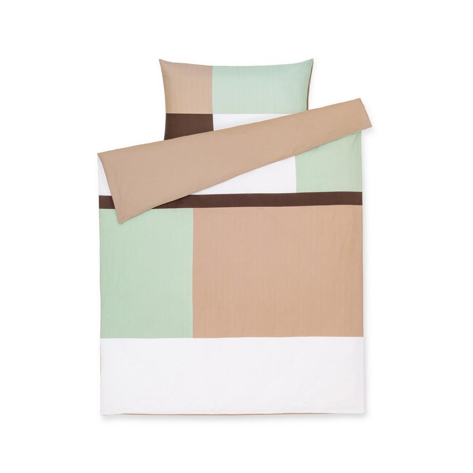 Manor Lomba Design Graphique Housse de Coussin en Satin  
