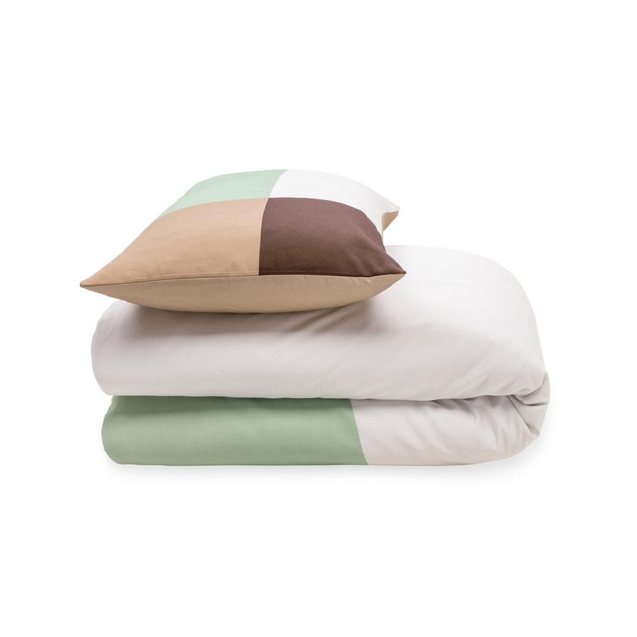 Manor Lomba Design Graphique Housse de Coussin en Satin  