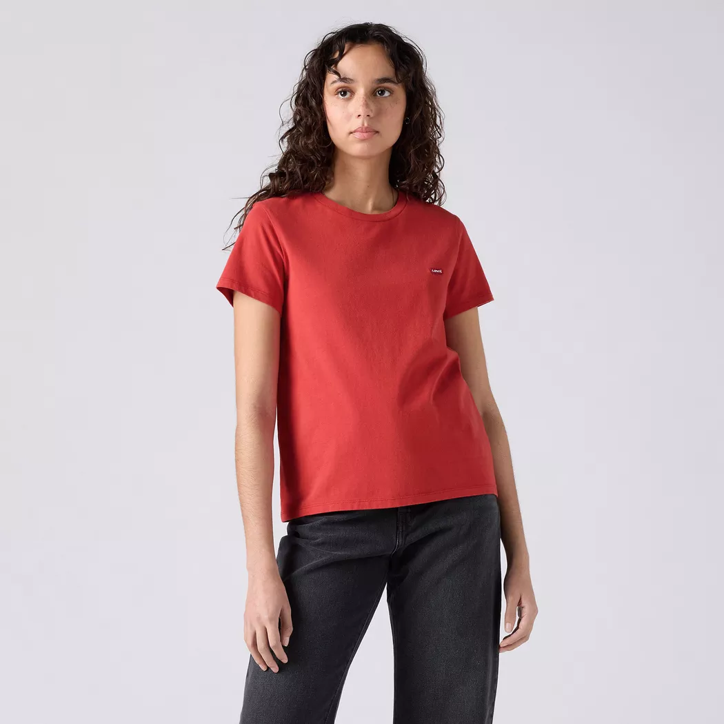 Levi's® - T-Shirt, für Damen, Rot, Größe L