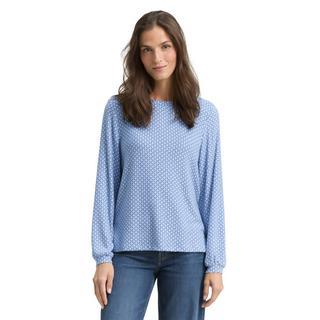 TOM TAILOR Gemustertes Langarm T-Shirt  