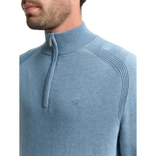 TOM TAILOR Maglione Lavorato a Maglia Quarter Zip  