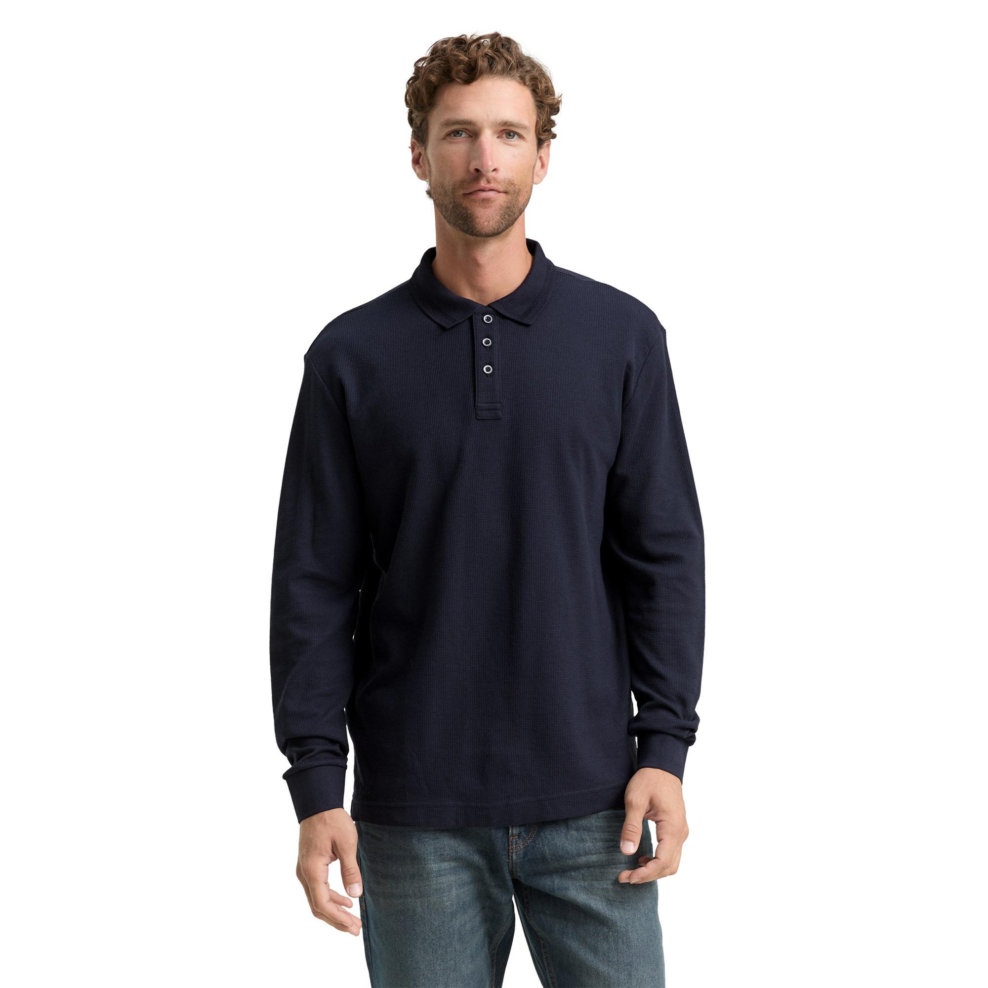 TOM TAILOR Polo a Maniche Lunghe  