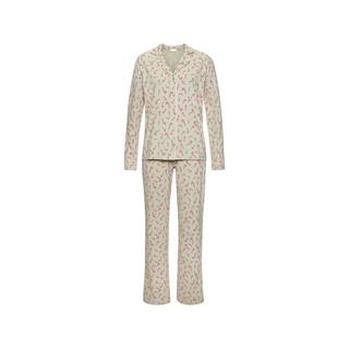 LASCANA All-Over Print Langarm Pyjama Set  