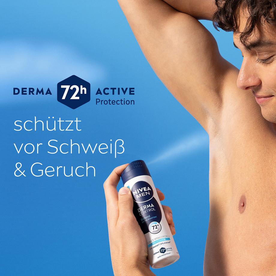 NIVEA  Derma Control Defend Deo Spray Male 
