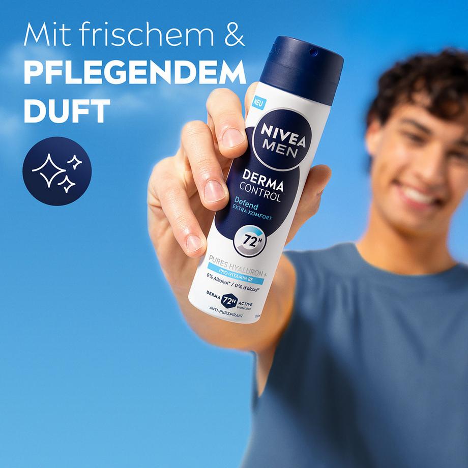 NIVEA  Derma Control Defend Deo Spray Male 