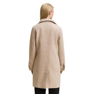 TOM TAILOR Manteau Laine Motif Chevrons Regular Fit  