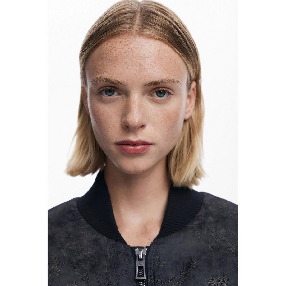 Desigual Bomberjacke mit orientalischer Stickerei  