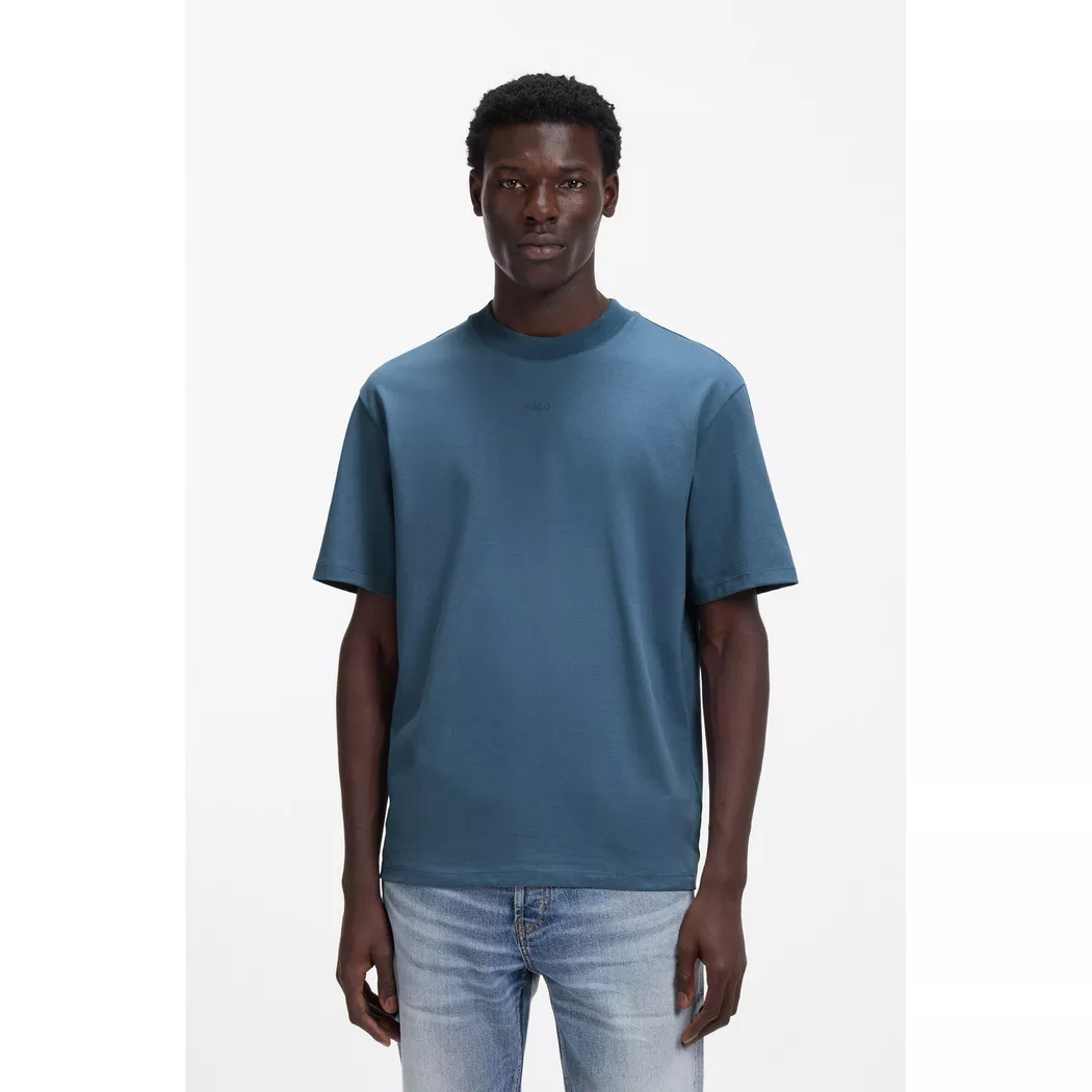 Hugo T-shirt à Manches Courtes Dapolino 10248326 01 Open Blue XL Homme