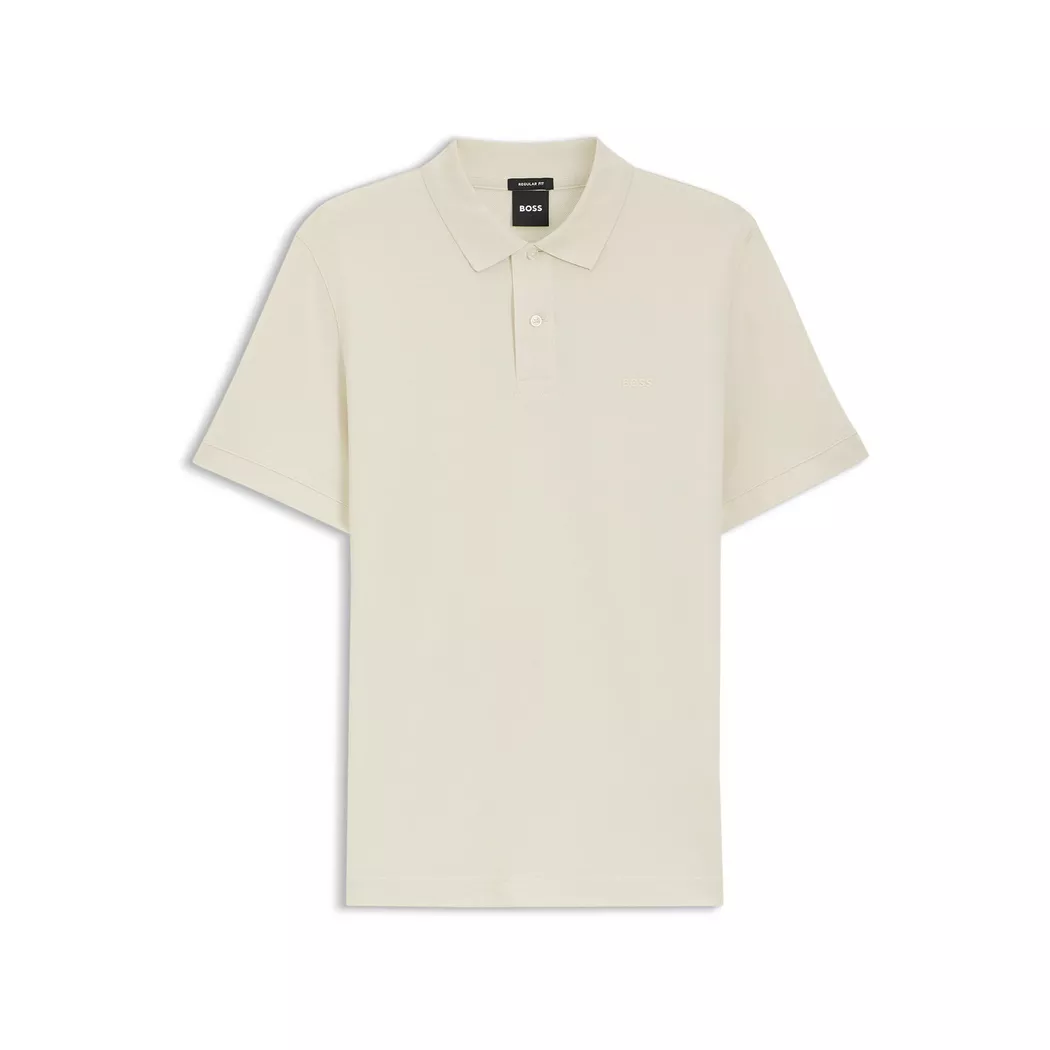Boss BLACK - Polo Shirt, für Herren, Ecru, Größe L