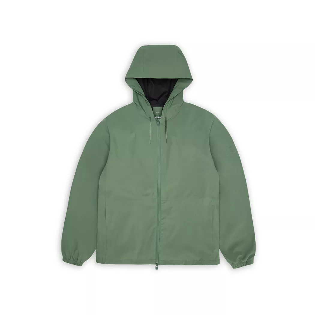 Rains - Coupe-vent impermÃ©able Ã  capuche - Taille S Vert homme