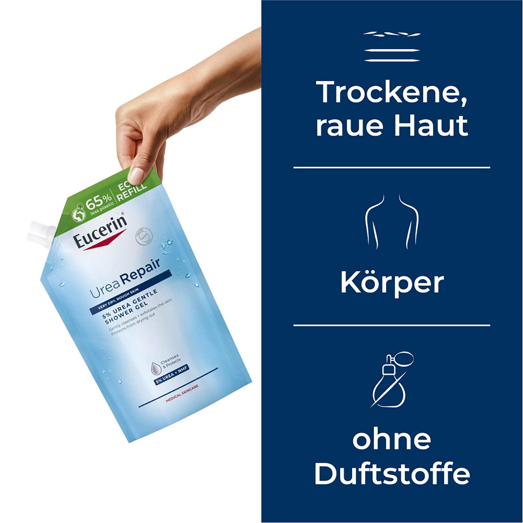 Eucerin  Urea Repair Gel Douche Doux 5% d'Urée recharge 