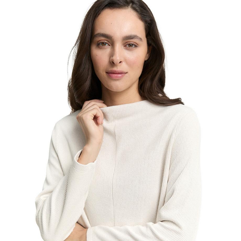 TOM TAILOR Sweat-shirt Col Montant Regular Fit  