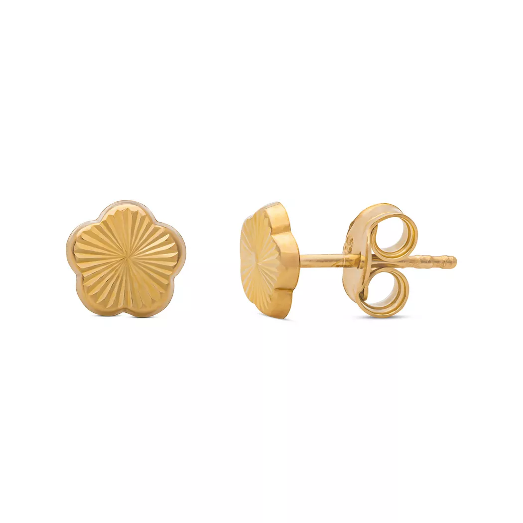 Collection N° 9 - Ohrringe, One Size, Gelbgold 6
