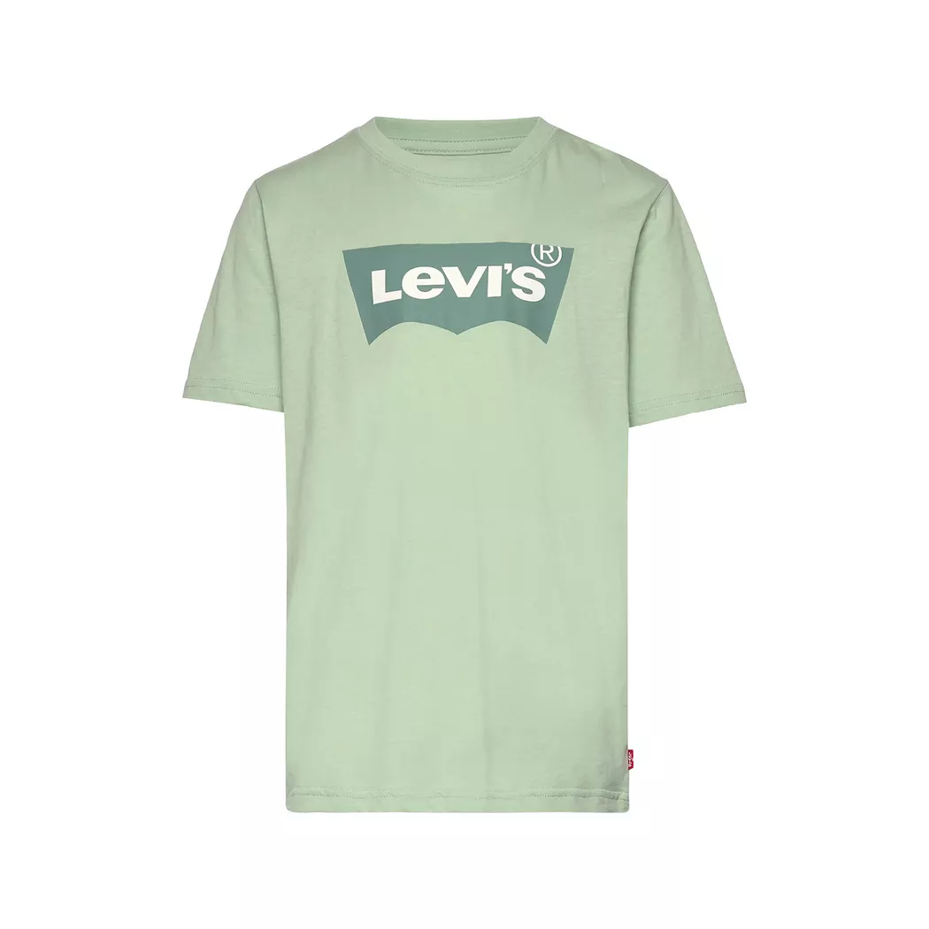 Levi's Kids 9ep864 T-Shirt à Manches Courtes Rayé Gris 16 Ans 2