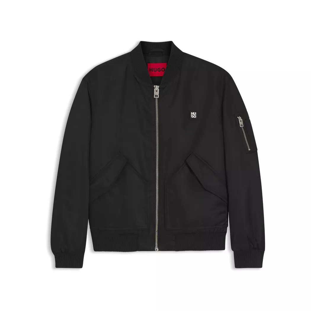 Hugo Veste Badam2611 10277355 01 Black 001 XL Homme