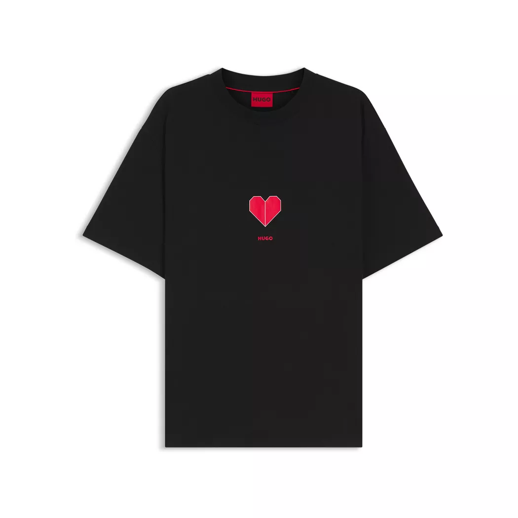 Hugo T-shirt à Manches Courtes Dero222 Black XL Homme 6