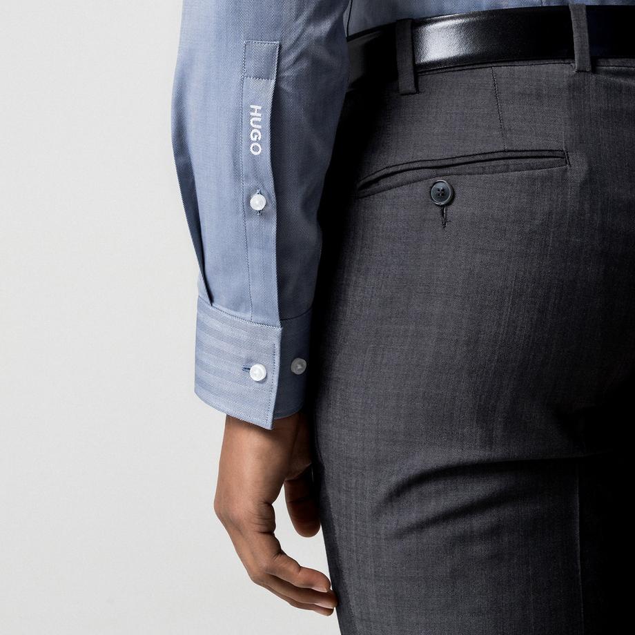 HUGO Kenno Camicia Slim Fit Maniche Lunghe  