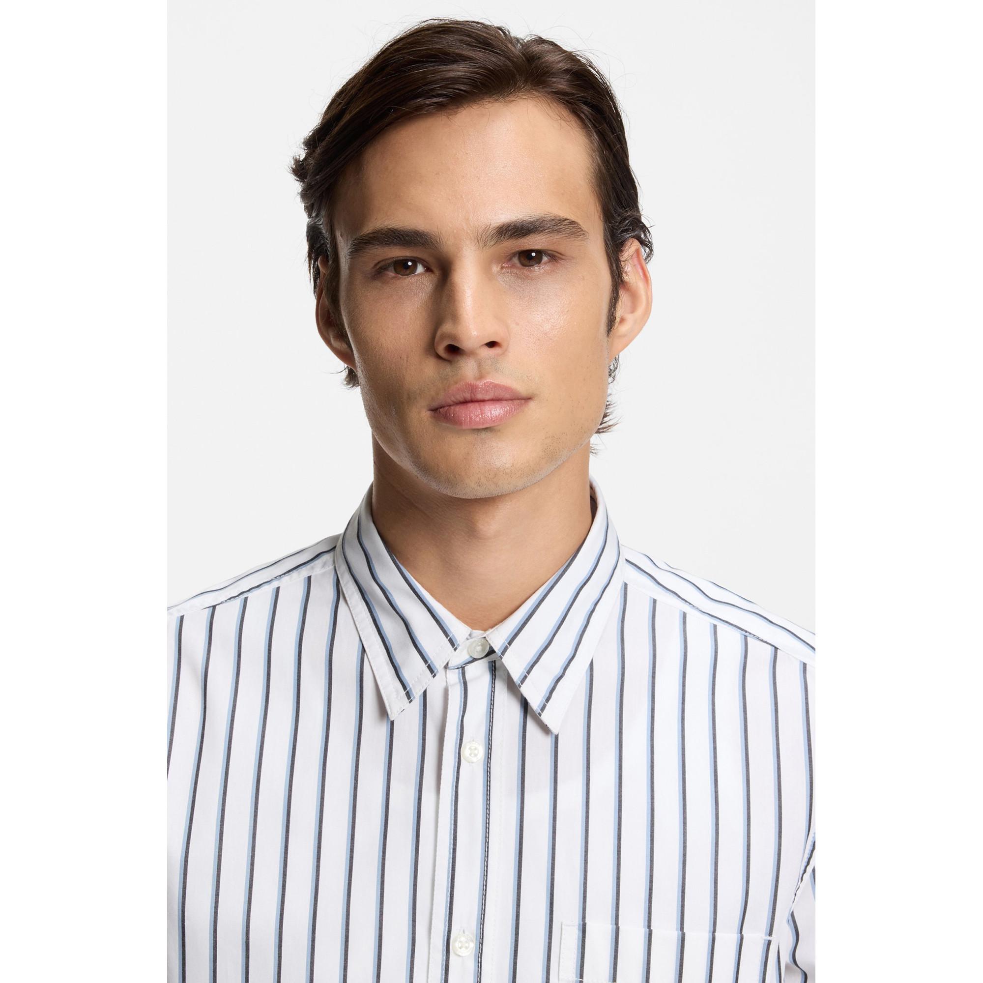 HUGO Erillo Gestreiftes Regular Fit Langarmhemd  