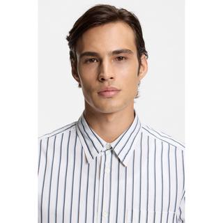 HUGO Erillo Gestreiftes Regular Fit Langarmhemd  