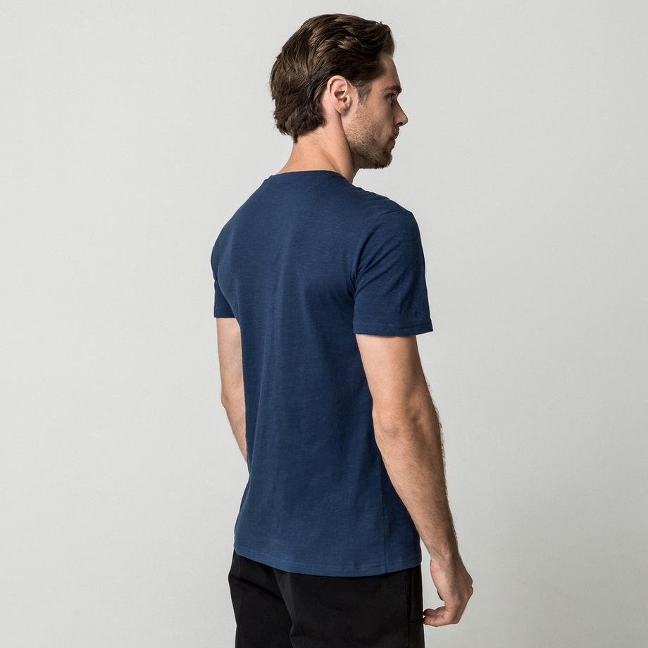 Manor Man T-Shirt Imprimé Graphique Amalfi Coast  
