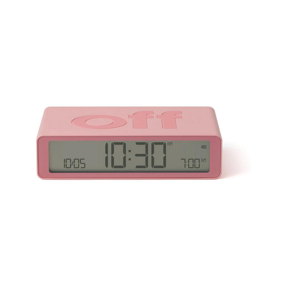 LEXON Alarm Clock with LCD-Screen LR157P4   Flip Classic  Digitalwecker 