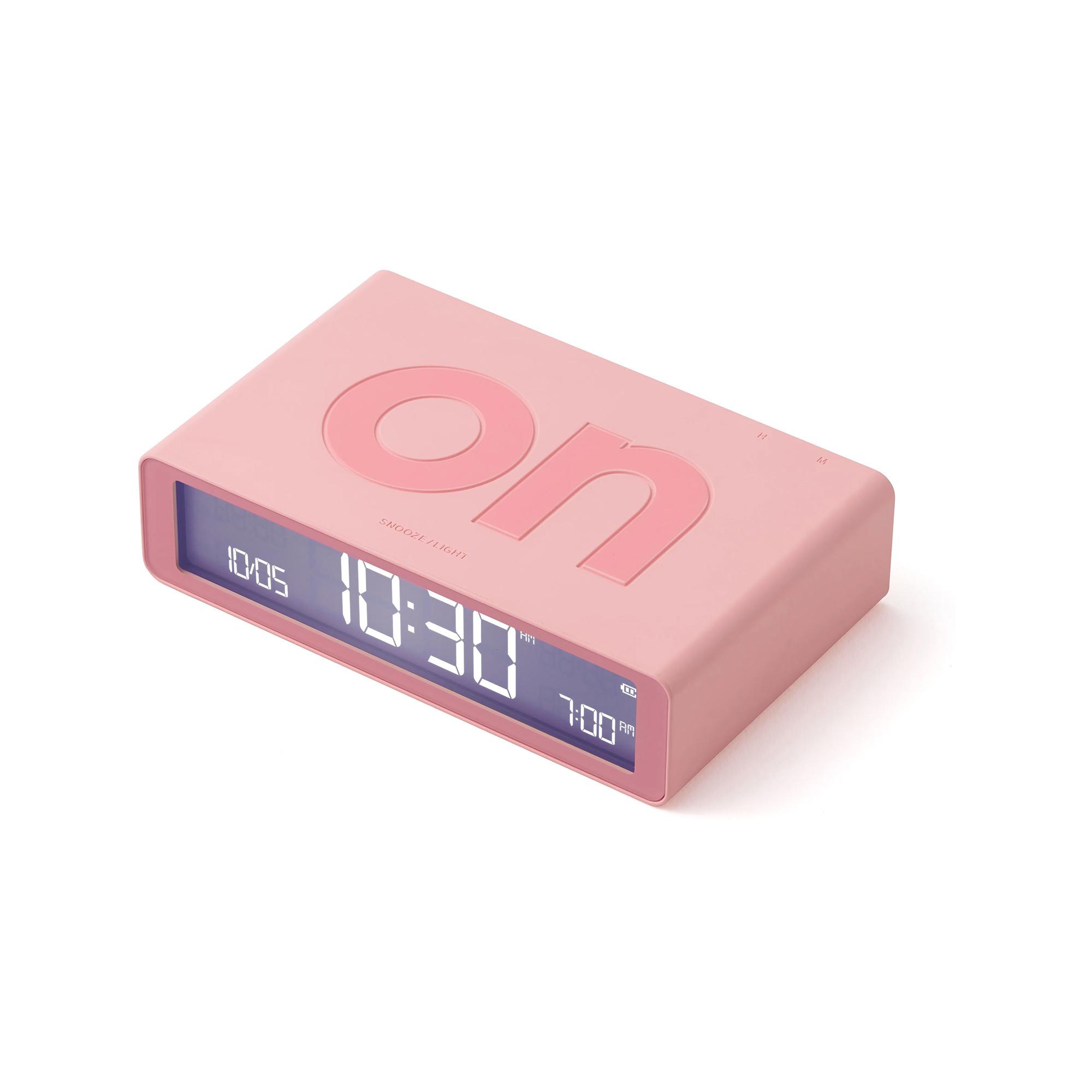 LEXON Alarm Clock with LCD-Screen LR157P4   Flip Classic  Digitalwecker 