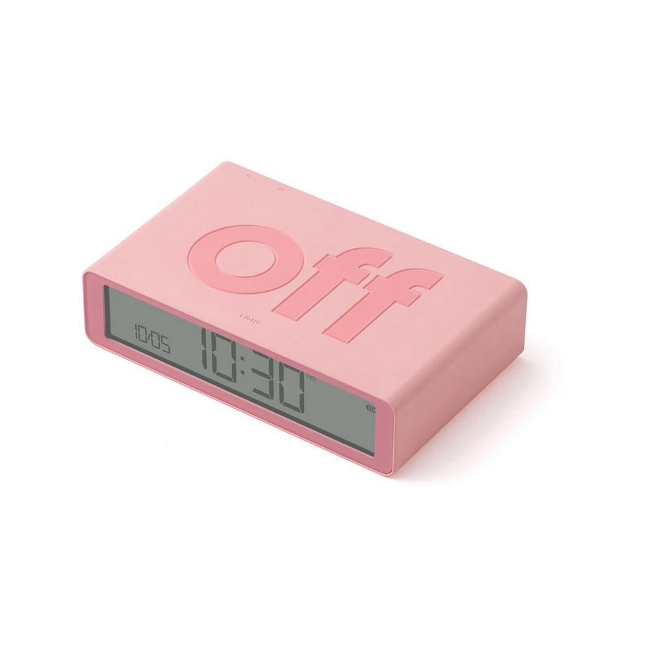 LEXON Alarm Clock with LCD-Screen LR157P4   Flip Classic  Digitalwecker 