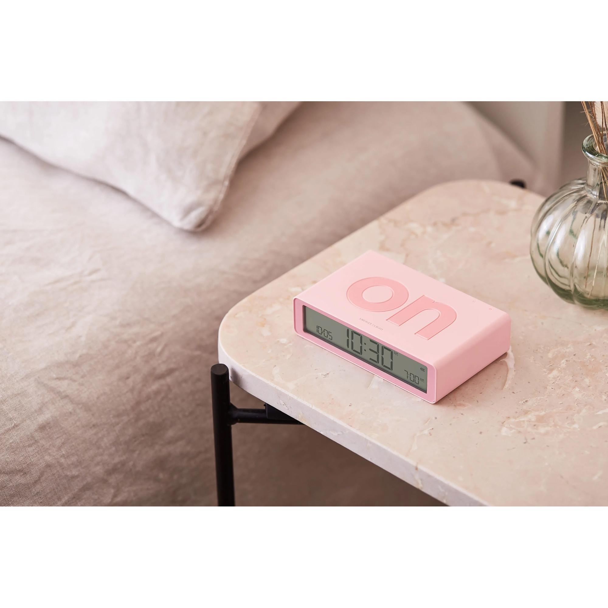 LEXON Alarm Clock with LCD-Screen LR157P4   Flip Classic  Digitalwecker 