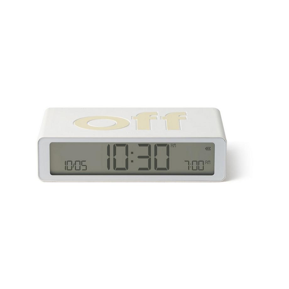 LEXON Alarm Clock with LCD-Screen LR157W9   Flip Classic  Réveil numérique 