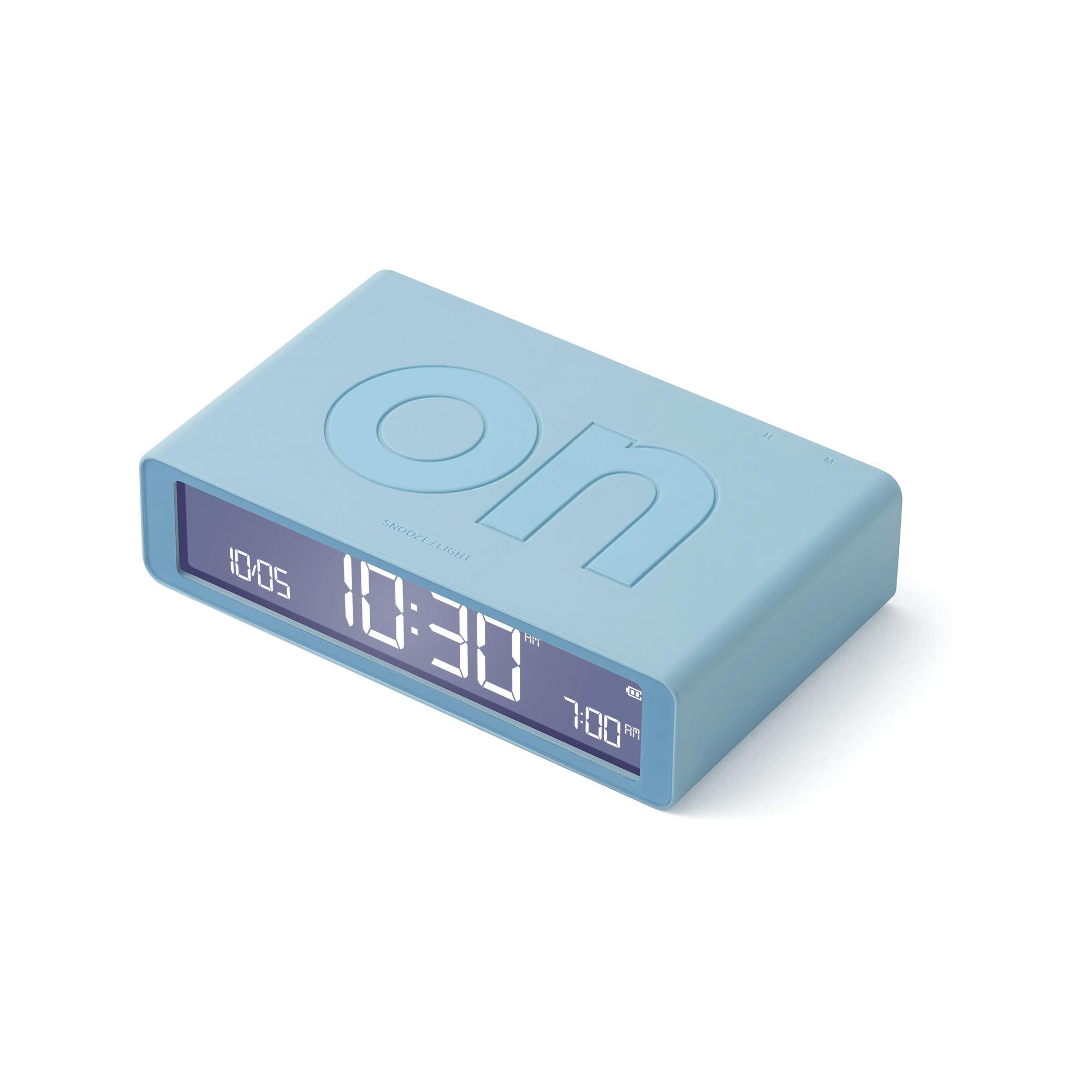 LEXON Alarm Clock with LCD-Screen LR157LB1  Flip Classic   Digitalwecker 