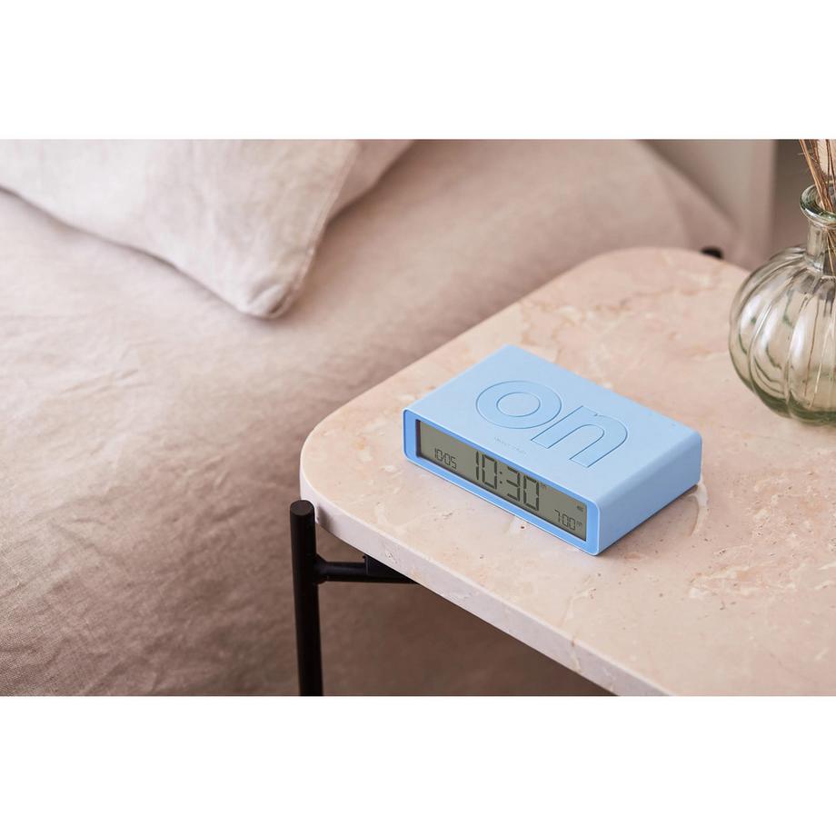 LEXON Alarm Clock with LCD-Screen LR157LB1  Flip Classic   Réveil numérique 