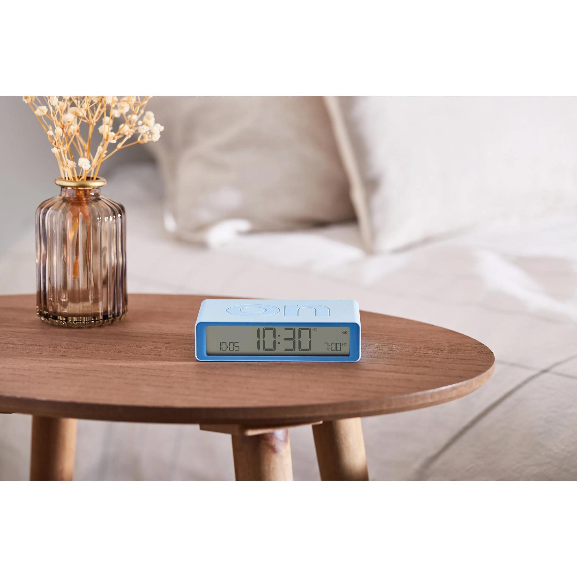 LEXON Alarm Clock with LCD-Screen LR157LB1  Flip Classic   Digitalwecker 