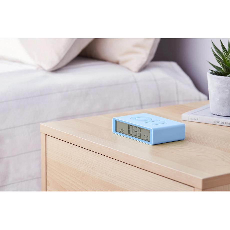 LEXON Alarm Clock with LCD-Screen LR157LB1  Flip Classic   Réveil numérique 
