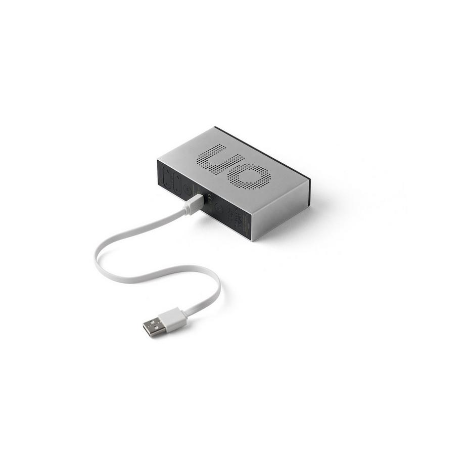 LEXON Alarm Clock Alu, LCD-Screen LR152A    Flip Premium  Réveil numérique 