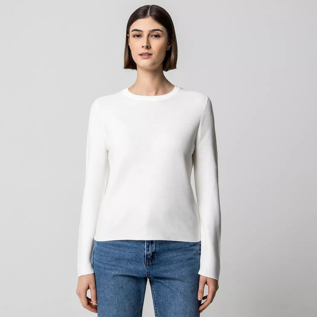 Marc O'Polo Pullover Silky White L Women