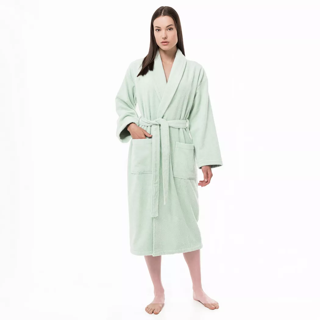 Manor - Bademantel, unisex, für Damen, Jade, Größe L/XL