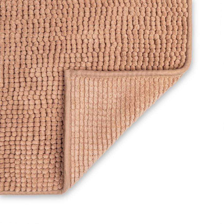 Manor Home Tappeto da bagno Color Chenille 