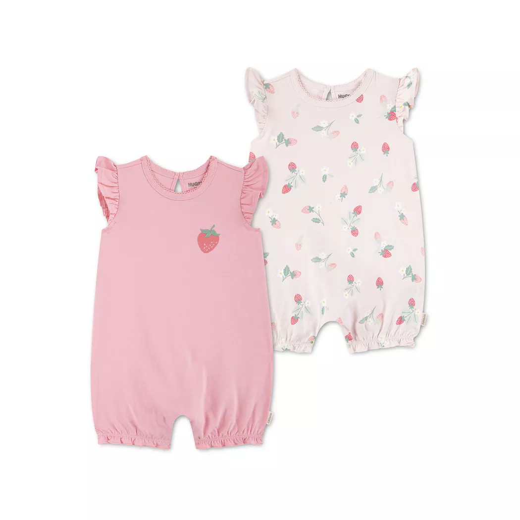 HUGGIES - Pyjama-Set, 2er-Pack, 18M, Rosa