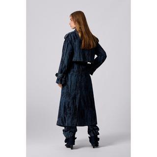Desigual Denim Ombre Trench Doppiopetto  