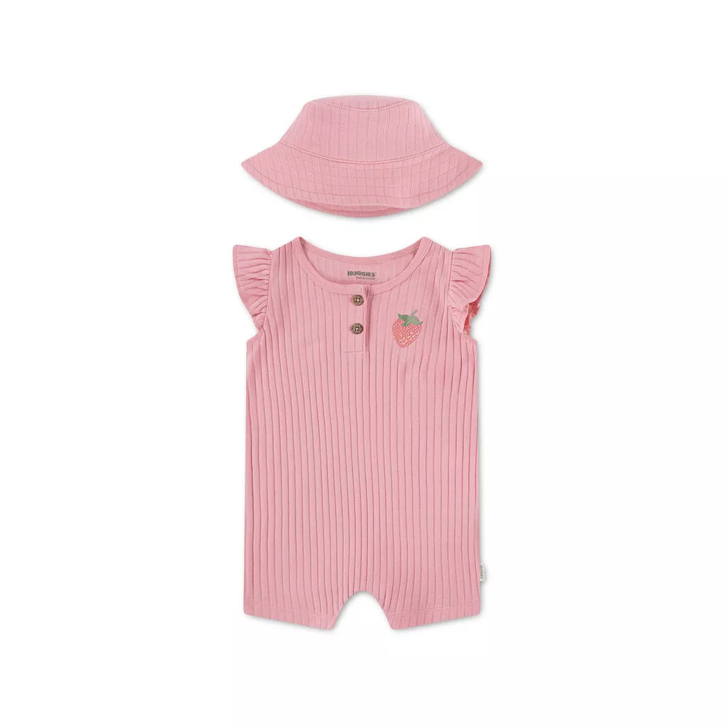 Huggies Clothes Ensemble 0z3207 English Pink 9 Mois Filles